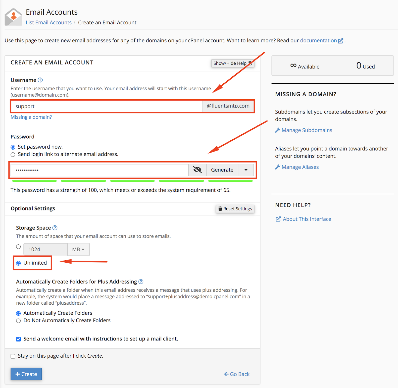 How to Create a Custom Email Address for Your Domain - FluentSMTP