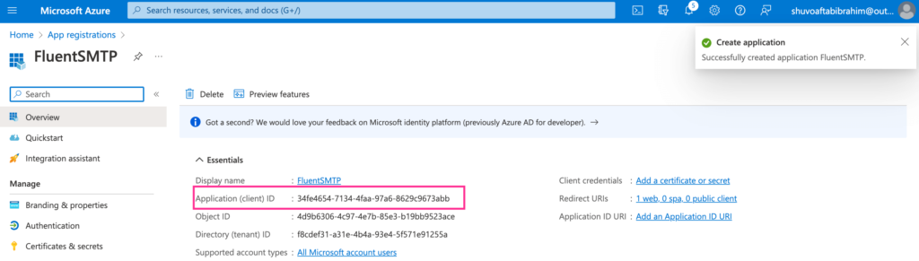 Outlook or Office365 with FluentSMTP - FluentSMTP