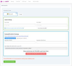 Outlook or Office365 with FluentSMTP - FluentSMTP