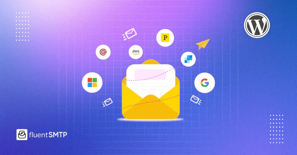 FluentSMTP sending emails via various services for WordPress.