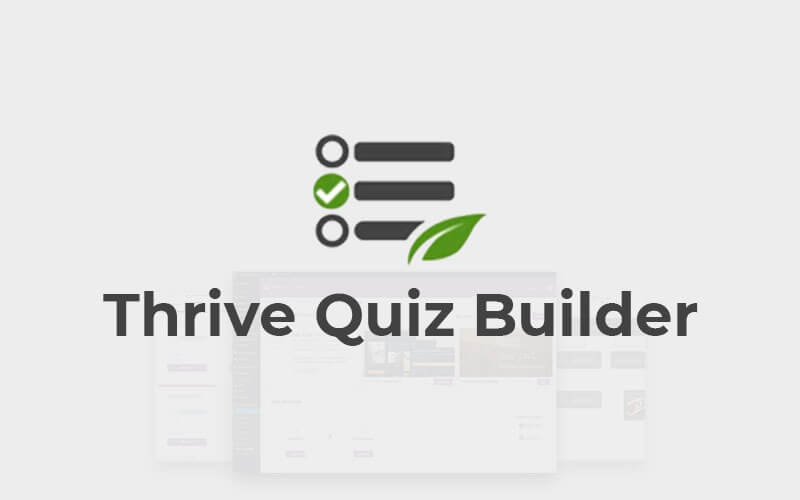 thrive quiz builder, wordpress questionnaire plugin