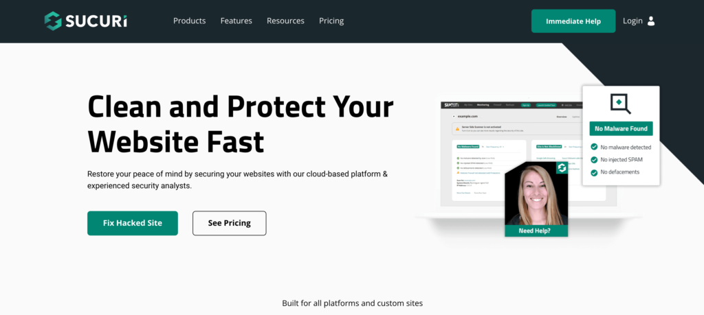 sucuri wordpress tracking and security plugin