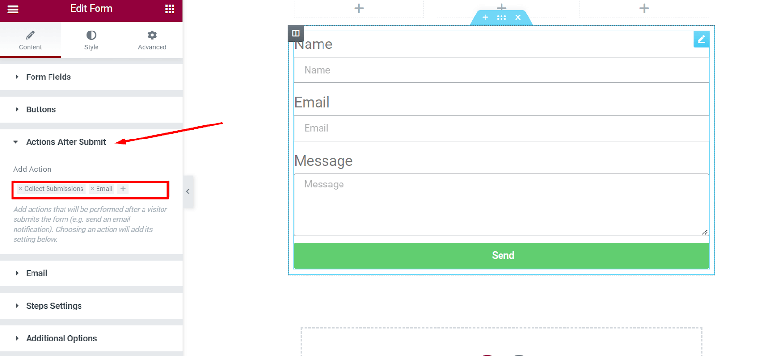 fixed-elementor-contact-form-not-sending-email