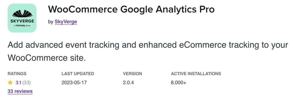 Best WooCommerce Google Shopping Plugin - WooCommerce Google Analytics Pro