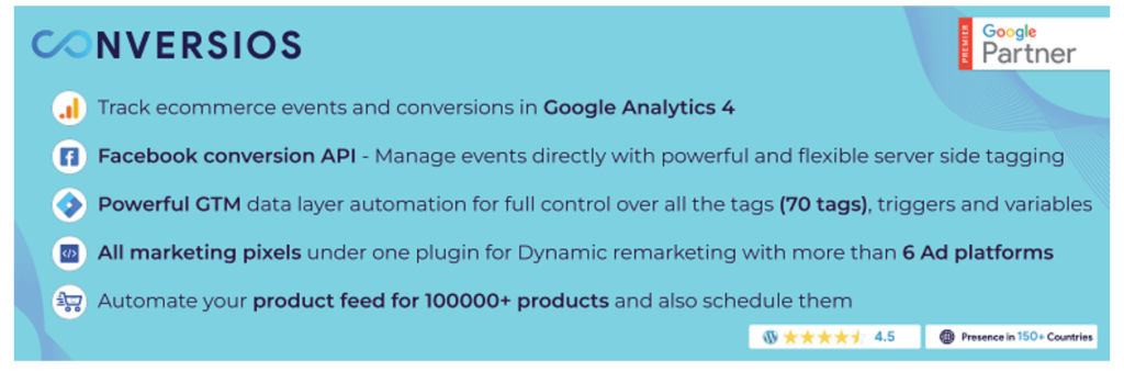 Best WooCommerce Google Shopping Plugin: All-in-one Google Analytics