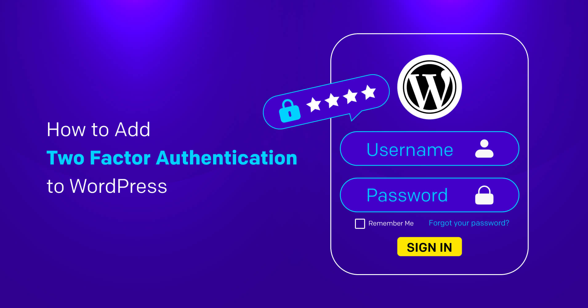 wordpress two factor authentication