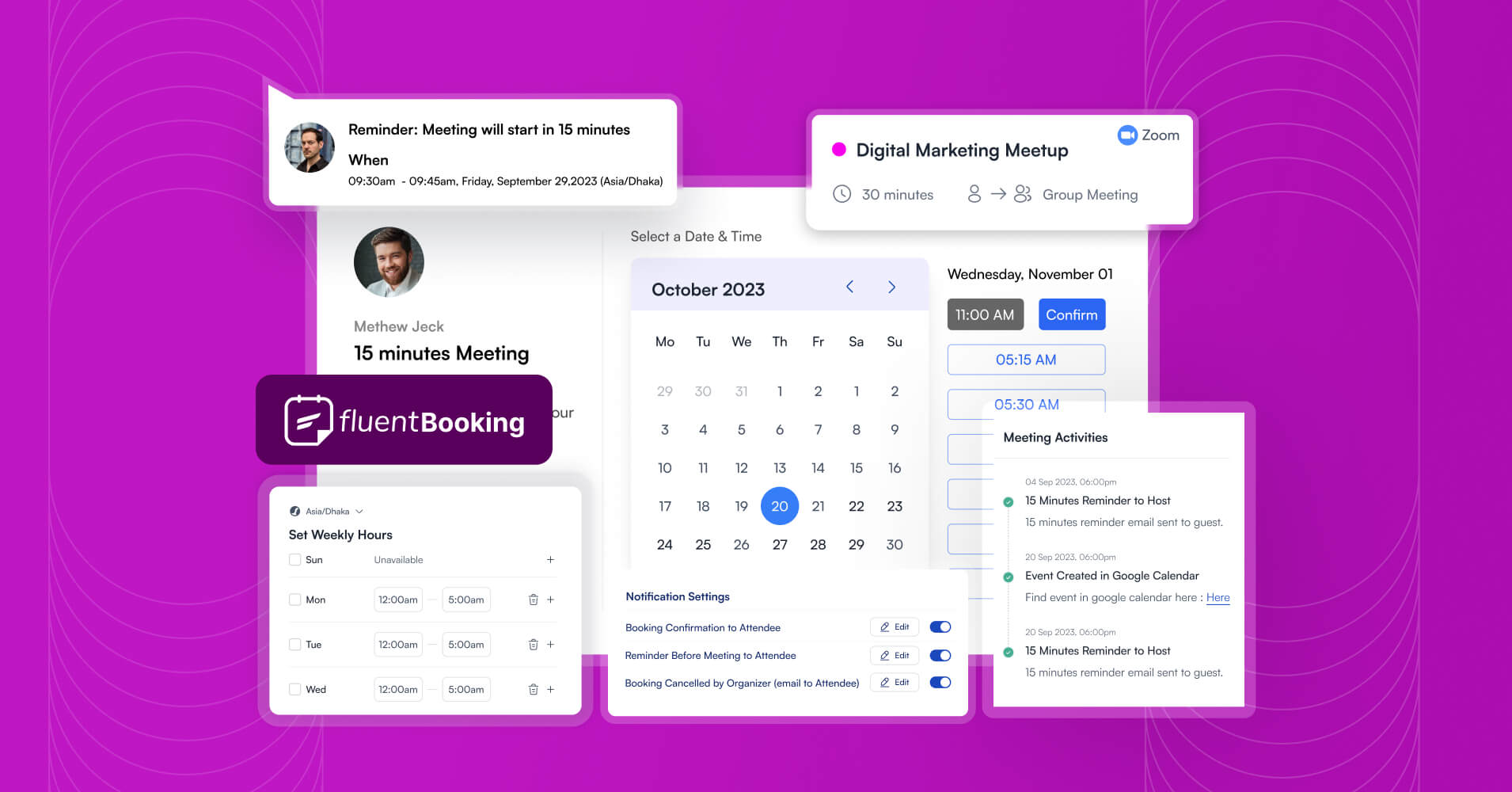 fluentbooking, fluentbooking review