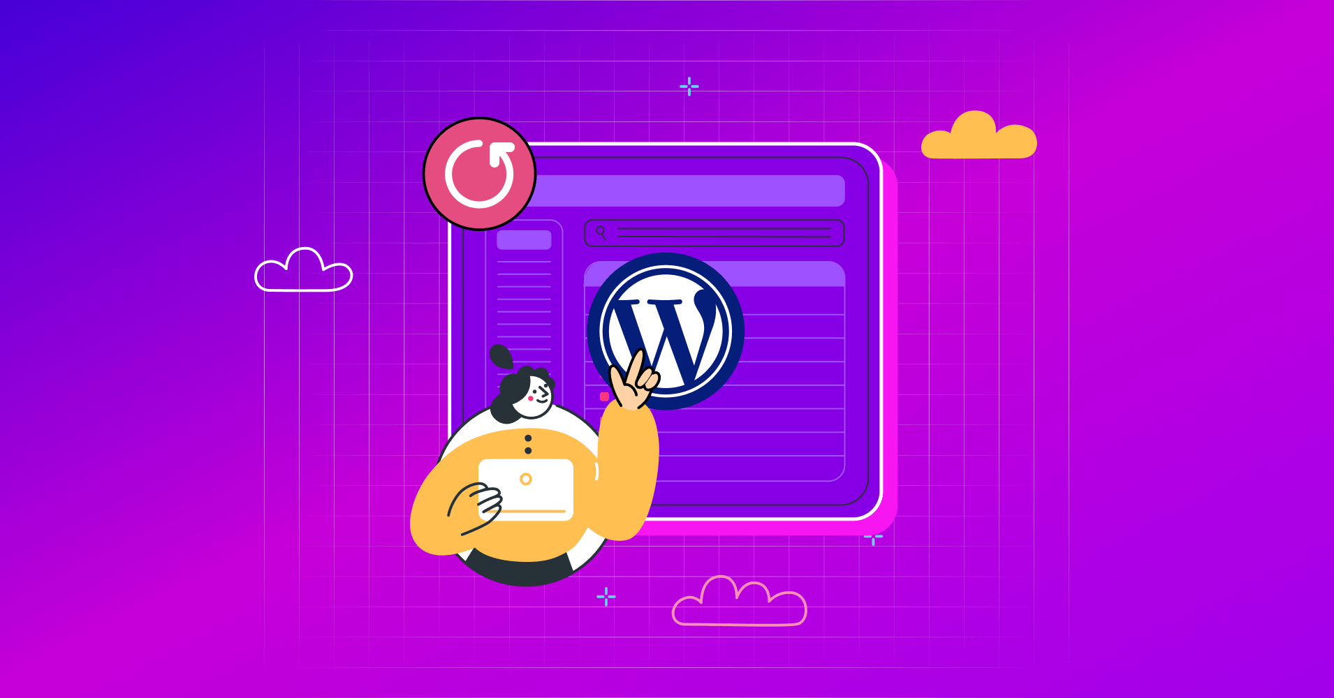 how to reset a wordpress site