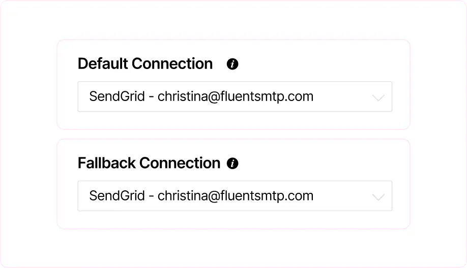 fluentsmtp alternate connections