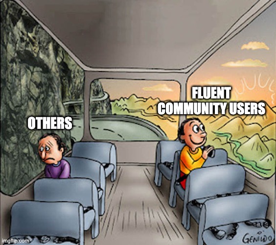 fluentcommunity users and other users