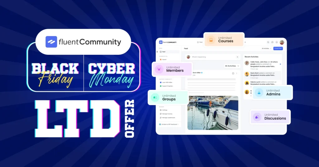 FluentCommunity black friday