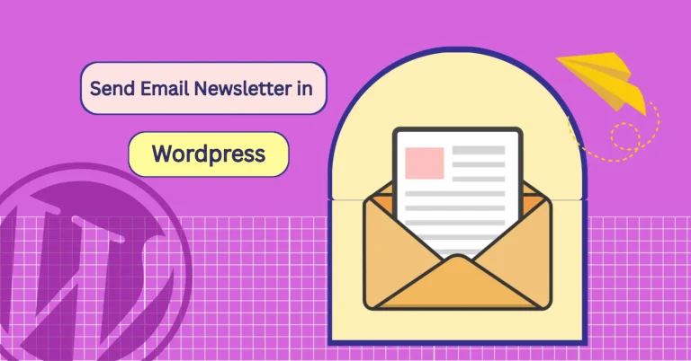 How to send email newsletter on WordPress