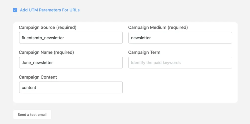 campaign utm tracking