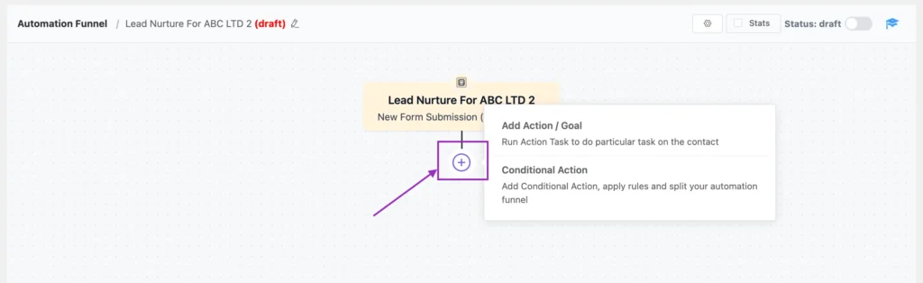 Adding Actions, Conditions, and Goals
