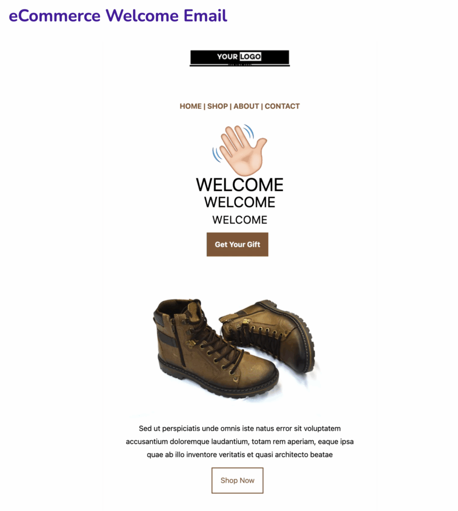 WooCommerce Welcome Email