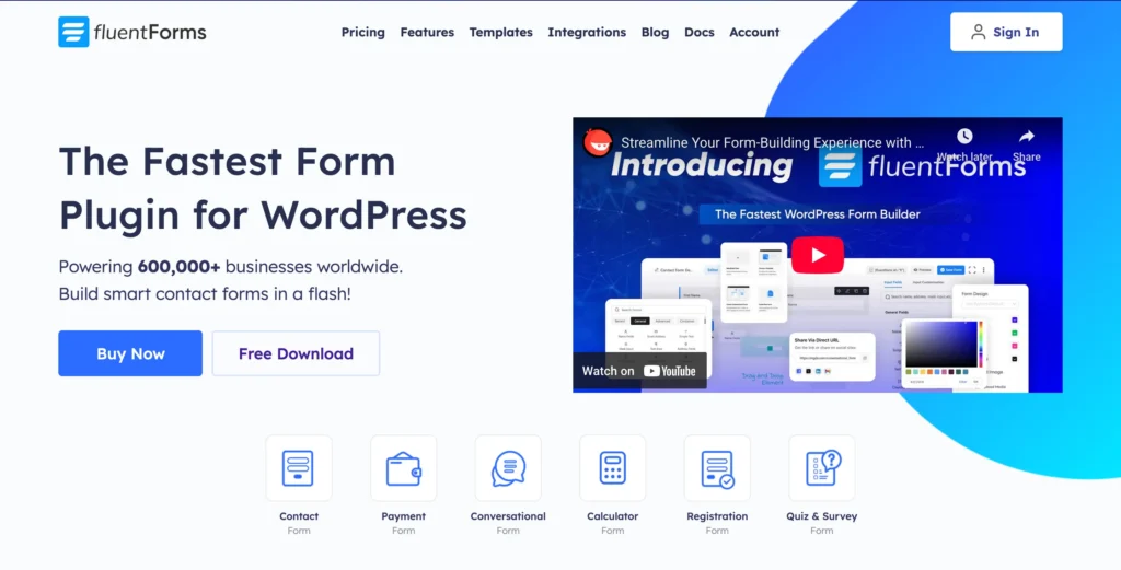 Fluent Forms – Capture Every Lead That Visits Your Site
