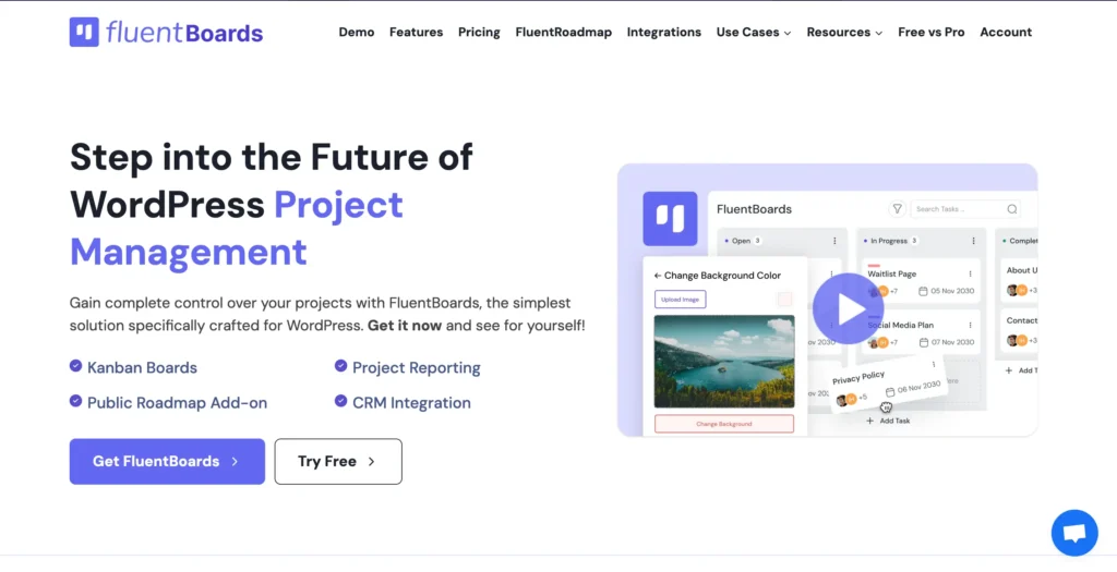 FluentBoards – Organize Projects and Teams Visually