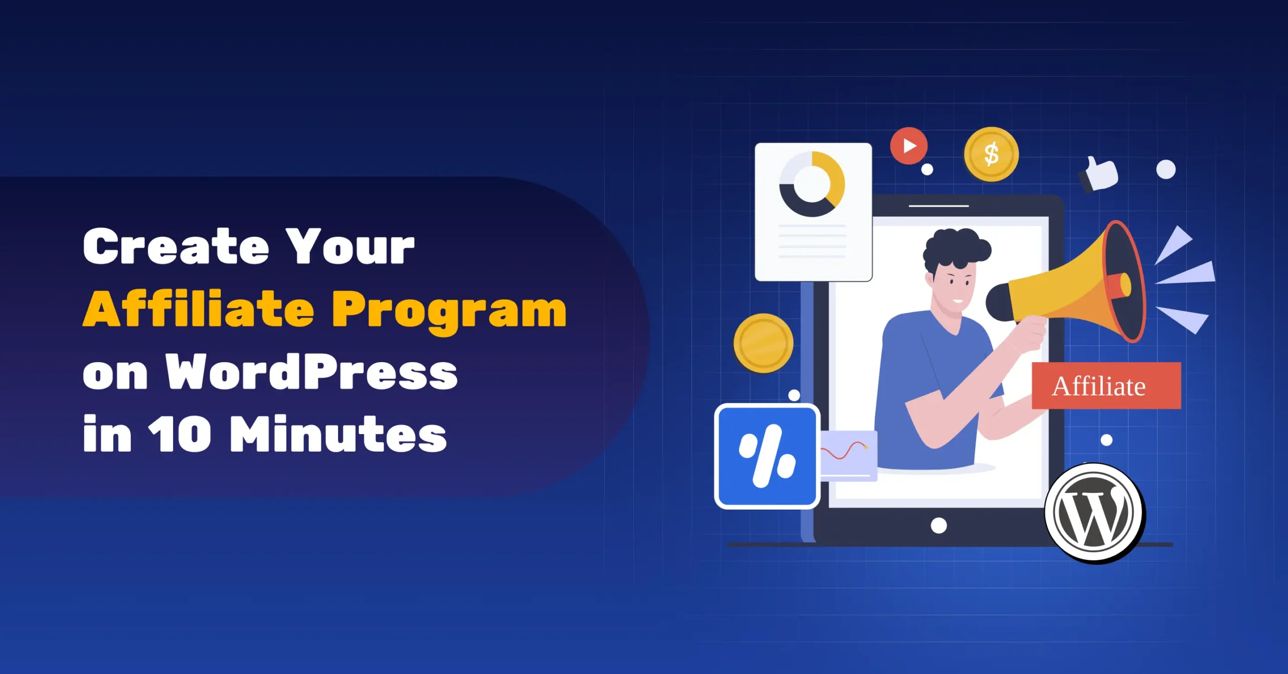 Create affiliate program in wordpress