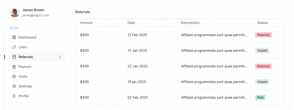 Build a Proper Reward System: FluentAffiliate
