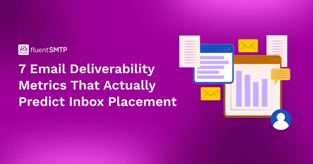 Email deliverability metrics that actually predict inbox placement