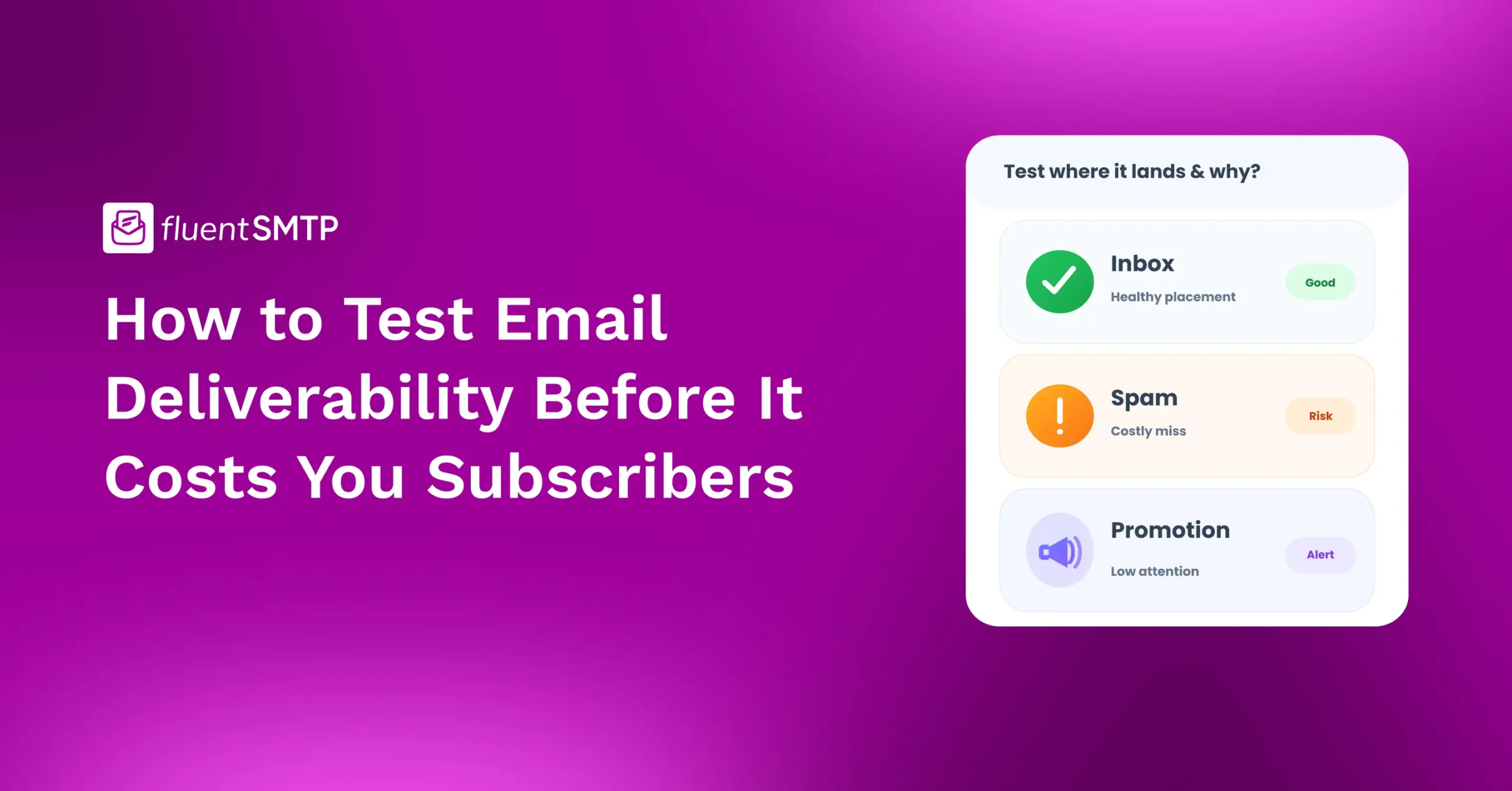 How to Test Email Deliverability