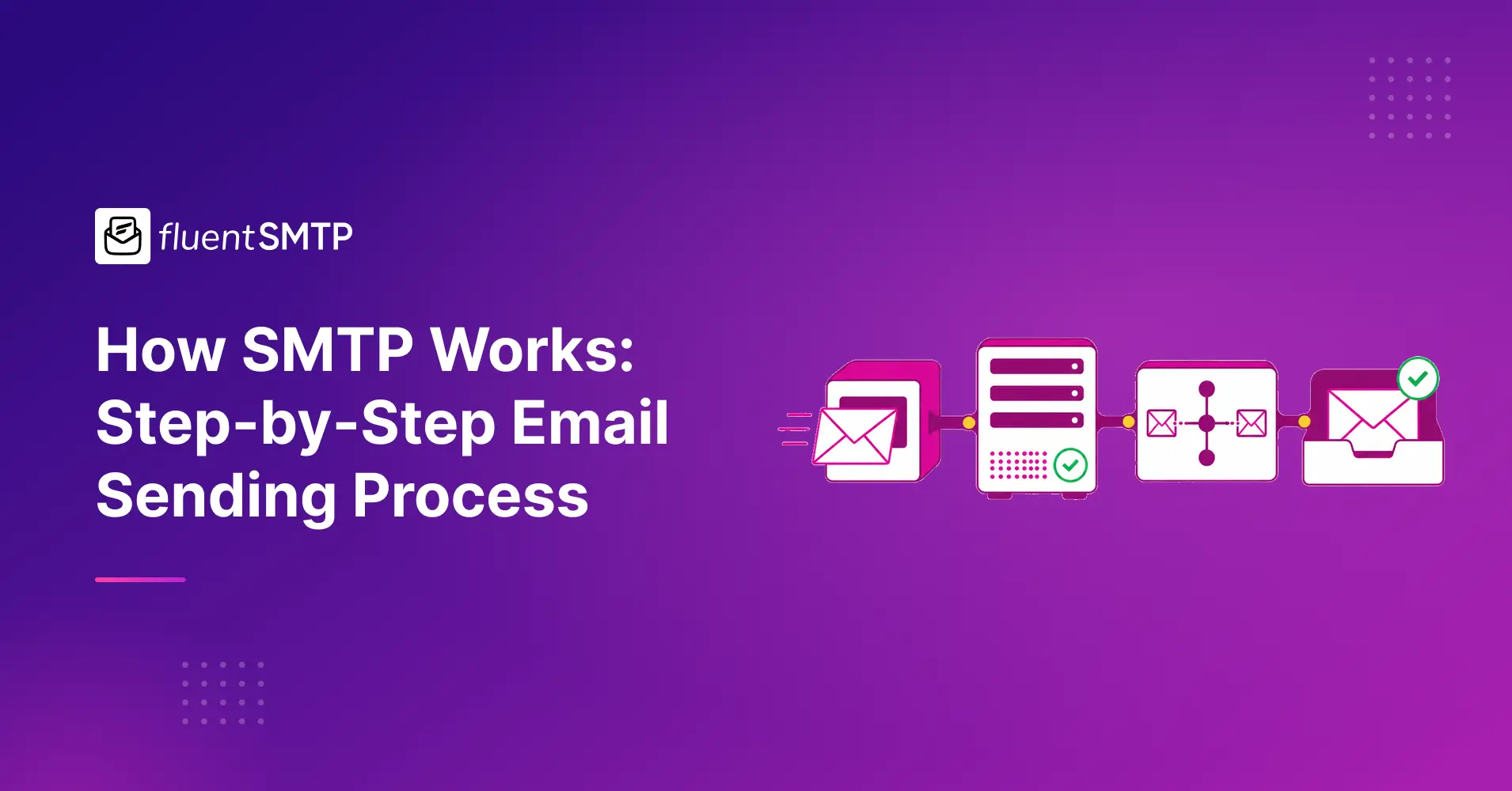 How SMTP Works: The Step-by-Step Email Sending Process